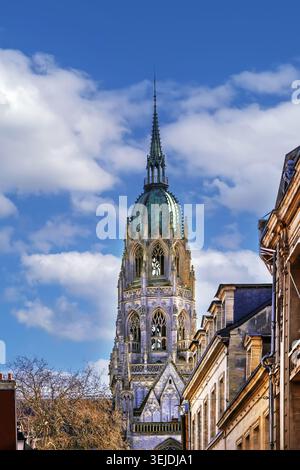 Cathédrale de Bayeux, France Banque D'Images