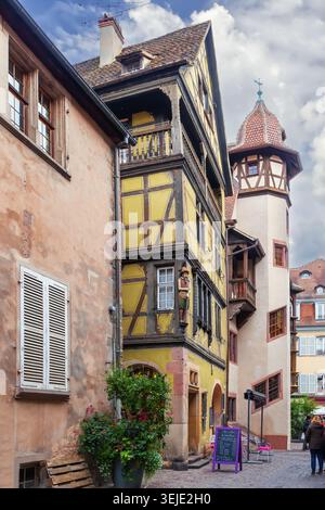 La maison Pfister, Colmar, France Banque D'Images