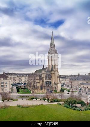 Église Saint-Pierre, Caen, France Banque D'Images