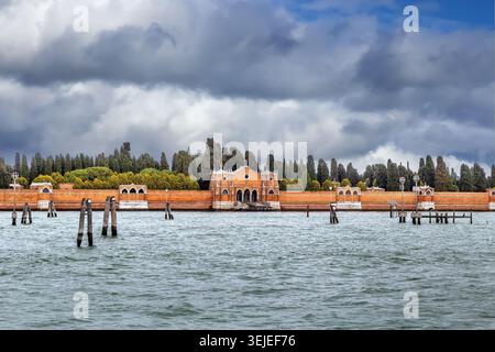 Cimetière San Michele, Venise, Italie Banque D'Images