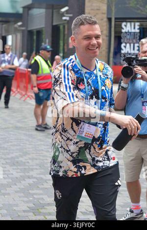 ROYAUME-UNI. 29 mai 2026. Marc Skinner (Manchester City Manager) arrivant pour le deuxième jour des tournois du World 7's Stadium Gtech Community Stadium Londres Angleterre crédit : SPP Sport Press photo. /Alamy Live News Banque D'Images