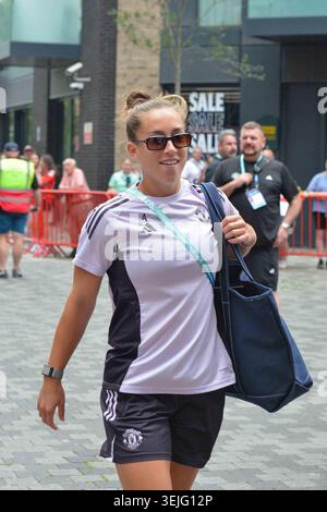 ROYAUME-UNI. 29 mai 2026. Maya le Tissier (4 Manchester City) arrivée pour le jour 2 des tournois du World 7's Stadium Gtech Community Stadium Londres Angleterre crédit : SPP Sport Press photo. /Alamy Live News Banque D'Images