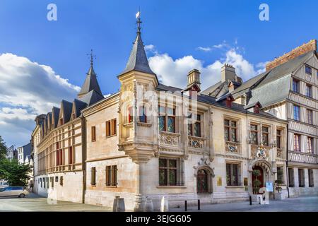 Bourgtheroulde Mansion à Rouen, France Banque D'Images