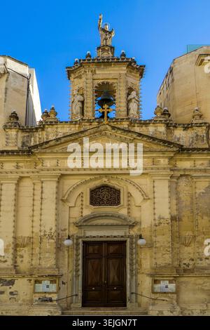 Malte - la Valette, église de St Lucy Banque D'Images