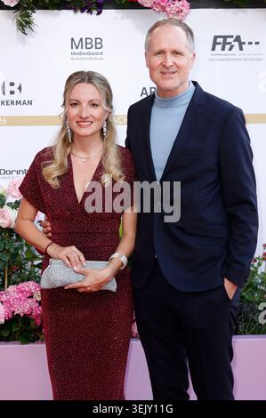 Vanessa Eichholz und Thomas Sprekelsen BEI der 76. Verleihung des Deutschen Filmpreises 2026 im Palais am Funkturm. Berlin, 29.05.2026 Banque D'Images