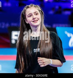 Flex Studio Dance Center lors de l'événement d'ouverture, le 22 mai 2026, Francfort-sur-le-main (Allemagne), 61e Championnat d'Europe de Karaté 2026 Francfort-sur-le-main Banque D'Images