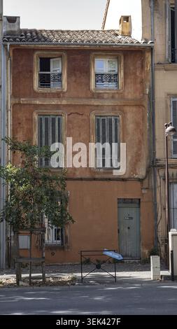 Aix en Provence est une ville universitaire française. La vieille ville est divisée en un centre-ville romain et médiéval Banque D'Images