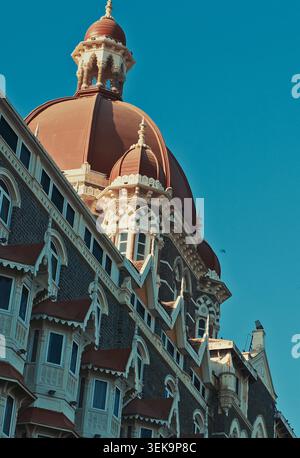 Mumbai, Inde. Le Taj Mahal Palace Hotel Dome Banque D'Images