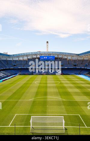 A Coruña, ESPAGNE - MAI 31 : vue générale de l'intérieur du stade avant le match LaLiga Hipermotion entre le RC Deportivo contre UD Las Palmas à l'Estadio de R. Banque D'Images