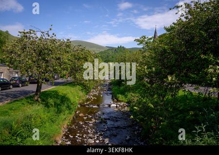 Ville de Dollar dans le Clackmannanshire, Kelly Burn Banque D'Images