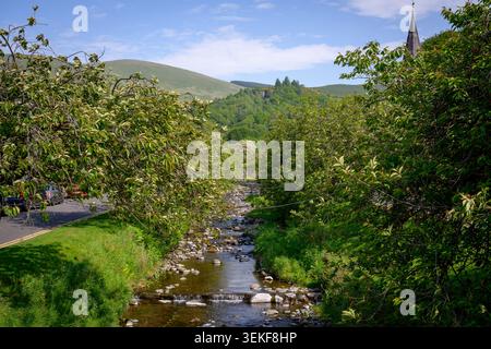 Ville de Dollar dans le Clackmannanshire, Kelly Burn Banque D'Images