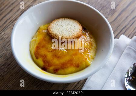 CREME Brulee Banque D'Images