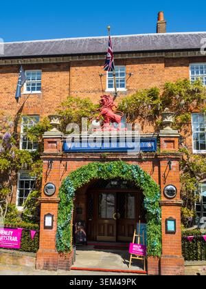 The Red Lion Hotel, Henley-on-Thames, Oxfordshire, Angleterre, Royaume-Uni. Banque D'Images