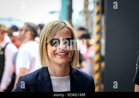 Monaco, Monte Carlo, 7 juin 2026, personnalités de F1 dans le paddock pendant la F1 Race, Copyright Marco Talluto/Alamy Live News Banque D'Images
