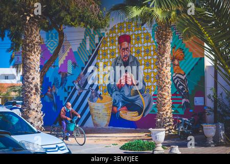 Afrique, Maghreb, Tunisie, Djerba, Houmt Souk Banque D'Images