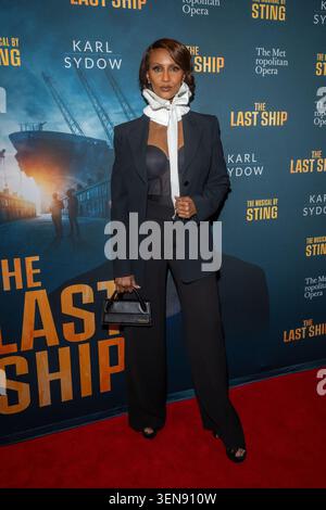 New York, États-Unis. 09 juin 2026. Iman assiste à la soirée d'ouverture de The Last Ship au Metropolitan Opera House de New York, New York, le 9 juin 2026. (Photo de M10s/TheNews2/NurPhoto) crédit : NurPhoto SRL/Alamy Live News Banque D'Images