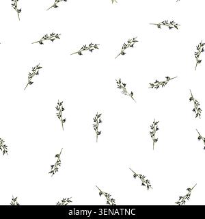 dessin animé de séparateur de bordure d'olive à motif étalé. plateau de trempage, dégustation culinaire, vecteur de signe de diviseur de bordure d'olive de saveur de récolte étalée Illustration de Vecteur