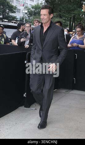 New York, NY, États-Unis. 10 juin 2026. Hugh Jackman assiste à la première mondiale de « The Death of Robin Hood » d'A24 à l'AMC Lincoln Square à New York. 10 juin 2026. Crédit : RW/Mediapunch/Alamy Live News Banque D'Images