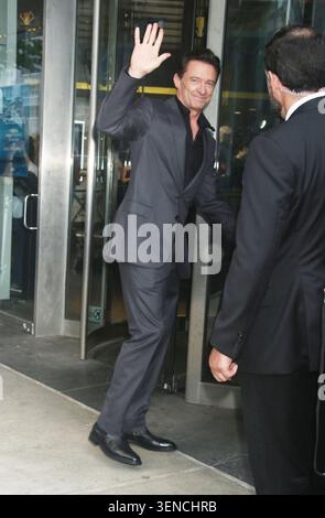 New York, NY, États-Unis. 10 juin 2026. Hugh Jackman assiste à la première mondiale de « The Death of Robin Hood » d'A24 à l'AMC Lincoln Square à New York. 10 juin 2026. Crédit : RW/Mediapunch/Alamy Live News Banque D'Images