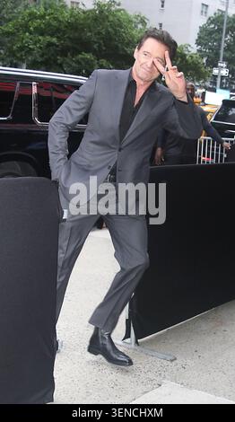 New York, NY, États-Unis. 10 juin 2026. Hugh Jackman assiste à la première mondiale de « The Death of Robin Hood » d'A24 à l'AMC Lincoln Square à New York. 10 juin 2026. Crédit : RW/Mediapunch/Alamy Live News Banque D'Images
