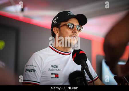 IPA85574890 - 11. Sergio Perez (MEX), Cadillac Ferrari F1 Team, lors du Grand Prix d'Espagne, Barcelone, 11-14 juin 2026, Montmeló, championnat du monde de formule 1 2026. Banque D'Images