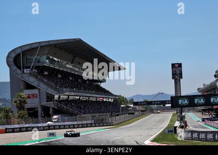 Barcelone, Espagne. 12 juin 2026. Arvid Lindblad (GBR) Racing Bulls Formula One Team VCARB 03. 12.06.2026. Championnat du monde de formule 1, Rd 7, Grand Prix Barcelone-Catalunya, Barcelone, Espagne, journée d'entraînement. Crédit : James Moy/Alamy Live News Banque D'Images