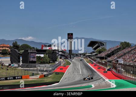 Barcelone, Espagne. 12 juin 2026. Arvid Lindblad (GBR) Racing Bulls Formula One Team VCARB 03. 12.06.2026. Championnat du monde de formule 1, Rd 7, Grand Prix Barcelone-Catalunya, Barcelone, Espagne, journée d'entraînement. Crédit : James Moy/Alamy Live News Banque D'Images