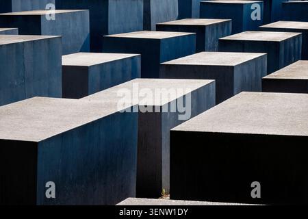 Le Mémorial de l’Holocauste / Mémorial des Juifs assassinés d’Europe, Berlin, Allemagne, Europe Banque D'Images