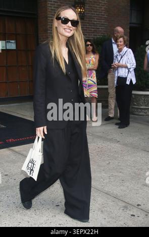 New York, NY, États-Unis. 15 juin 2026. Olivia Wilde vue à New York le 15 juin 2026. Crédit : RW/Media Punch/Alamy Live News Banque D'Images