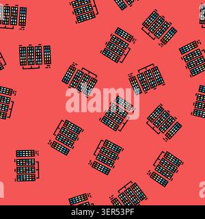 vecteur d'algorithme de tri radix motif transparent algorithme de tri radix illustration du signe Illustration de Vecteur