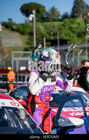 Italie, Imola, 25 avril 2026, Journée des qualifications, pendant la Journée des qualifications, Copyright Camilla Ferrari/Alamy Live News Banque D'Images