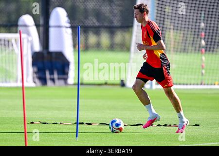 Seattle, États-Unis. 17 juin 2026. Le belge Hans Vanaken photographié lors d'un entraînement de l'équipe nationale belge de football Red Devils, au camp de base de Seattle, aux États-Unis, le mercredi 17 juin 2026, lors de la Coupe du monde de la FIFA 2026. BELGA PHOTO DIRK WAEM crédit : Belga News Agency/Alamy Live News Banque D'Images