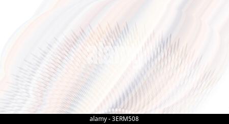 L'invention concerne une composition abstraite 3D haute résolution présentant un agencement radial d'éléments pointus en forme de pointes émanant d'un point central, d'une lumière douce. Banque D'Images