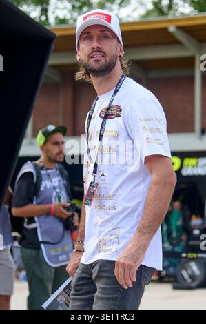 Wroclaw, Pologne. 20 juin 2026. Anders Thomsen du Danemark #105 lors du DEWALT FIM Speedway Grand Prix de Pologne Round 5 2026 au stade olympique de Wroclaw, Pologne le 20 juin 2026. (Photo de Andrew SURMA/Sipa USA). Crédit : Sipa USA/Alamy Live News Banque D'Images
