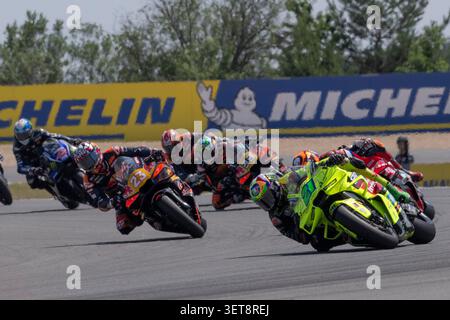 21 MORBIDELLI Franco (ita), Pertamina Enduro VR46 Racing Team, Ducati Desmosedici GP25, action lors du Grand Prix MotoGP Monster Energy de Tchéquie 2026, à Brno, du 19 au 21 juin, en République tchèque - photo Studio Milagro / DPPI Banque D'Images