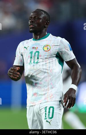 NEW JERSEY, États-Unis - 22 juin 2026 : Sadio Mane du Sénégal lors du match du Groupe I de la Coupe du monde 2026 opposant la Norvège et le Sénégal au New York New Jersey Stadium (crédit : Craig Mercer/ Alamy Live News) Banque D'Images