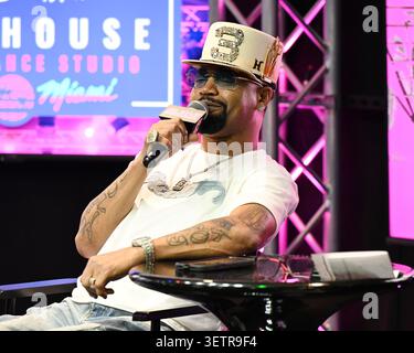 Hollywood, Floride, États-Unis. 23 juin 2026. Juvenile assiste au Jamz Live au 99 Jamz Penthouse le 23 juin 2026 à Hollywood, en Floride. Crédit : Mpi04/Media Punch/Alamy Live News Banque D'Images