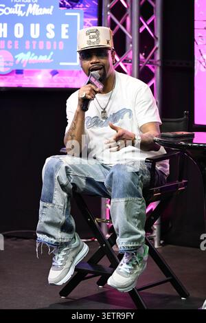 Hollywood, Floride, États-Unis. 23 juin 2026. Juvenile assiste au Jamz Live au 99 Jamz Penthouse le 23 juin 2026 à Hollywood, en Floride. Crédit : Mpi04/Media Punch/Alamy Live News Banque D'Images