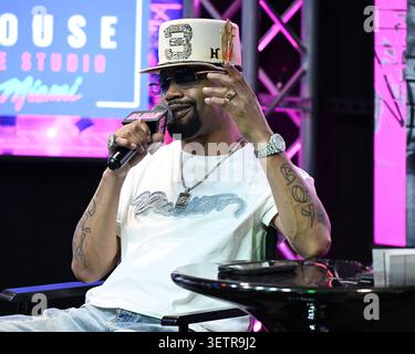 Hollywood, Floride, États-Unis. 23 juin 2026. Juvenile assiste au Jamz Live au 99 Jamz Penthouse le 23 juin 2026 à Hollywood, en Floride. Crédit : Mpi04/Media Punch/Alamy Live News Banque D'Images