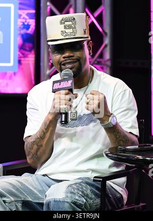 Hollywood, Floride, États-Unis. 23 juin 2026. Juvenile assiste au Jamz Live au 99 Jamz Penthouse le 23 juin 2026 à Hollywood, en Floride. Crédit : Mpi04/Media Punch/Alamy Live News Banque D'Images