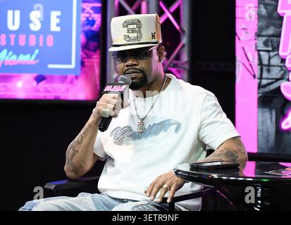 Hollywood, Floride, États-Unis. 23 juin 2026. Juvenile assiste au Jamz Live au 99 Jamz Penthouse le 23 juin 2026 à Hollywood, en Floride. Crédit : Mpi04/Media Punch/Alamy Live News Banque D'Images