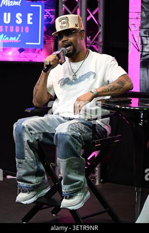 Hollywood, Floride, États-Unis. 23 juin 2026. Juvenile assiste au Jamz Live au 99 Jamz Penthouse le 23 juin 2026 à Hollywood, en Floride. Crédit : Mpi04/Media Punch/Alamy Live News Banque D'Images