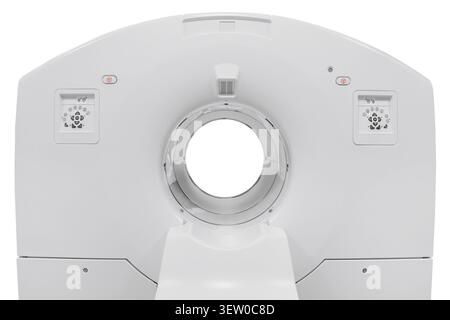 Centre de radiologie hospitalier moderne équipé d'un scanner TDM, IRM ou TEP de haute technologie. Imagerie de médecine nucléaire avancée, résonance magnétique et scintigraphie. Banque D'Images