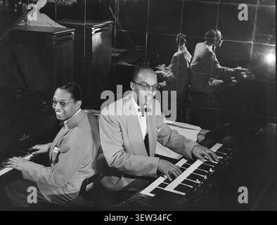Portrait de Billy Taylor et Bob Wyatt, New York, N.Y., vers 1947) (LOC) créé en 1938 Banque D'Images