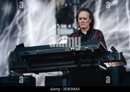The Cure en concert au Blackweir Live, Cardiff, 24 juin 2026 Banque D'Images