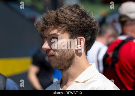 Spielberg, Austria. 26th June, 2026. (10) Pierre Gasly (FRA) - BWT Alpine F1 Team - Alpine A526 - Mercedes during the Media Day of Formula 1 Rolex Austrian Grand Prix 2026 at Red Bull Ring in Spielberg, Austria. Round 10 of the 2026 FIA Formula One World Championship, held June 26-28, 2026. The Red Bull Ring in Spielberg, set amid the scenic hills of Styria, is one of the shorter circuits on the calendar yet delivers intense wheel-to-wheel racing. hoto by Alessio De Marco/ABACAPRESS.COM Credit: Abaca Press/Alamy Live News Banque D'Images