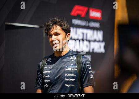 IPA86090819 - 23, Alexander Albon, THA, Williams FW48, ATLASSIAN WILLIAMS F1 TEAM lors du GRAND PRIX D'AUTRICHE LENOVO DE FORMULE 1 2026 Banque D'Images
