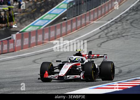 26.06.2026, Red Bull Ring, Spielberg, Formel 1 Großer Preis von Österreich 2026 , im Bild Oliver Bearman (GBR), TGR Haas F1 Team  (Photo by Hasan Bratic/DeFodi Images) Banque D'Images