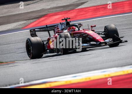 Red Bull Ring, Spielberg, Austria. 28.June.2026; Charles Leclerc of Monaco and Scuderia Ferrari HP during Formula One Austrian Grand Prix Credit: Jay Hirano/AFLO/Alamy Live News Banque D'Images