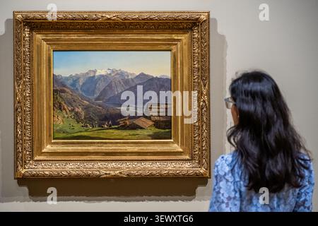 Londres, Royaume-Uni. 29 juin 2026. Waldmüller : paysages, une nouvelle exposition à la Galerie nationale. Comprenant environ 14 de ses œuvres, il a été organisé par la National Gallery de Londres en coopération avec le Belvédère de Vienne. Il se déroule du 2 juillet au 20 septembre 2026. Crédit : Guy Bell/Alamy Live News Banque D'Images